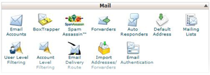 cpanel email screen